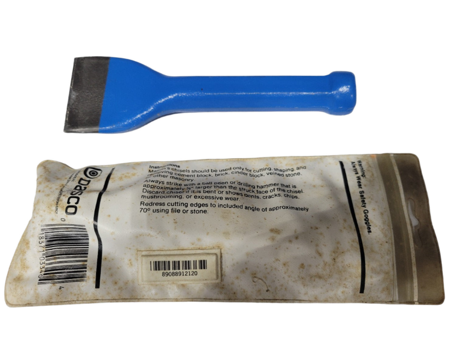Dasco Pro 2 ¼" Mason’s Chisel – USA Made