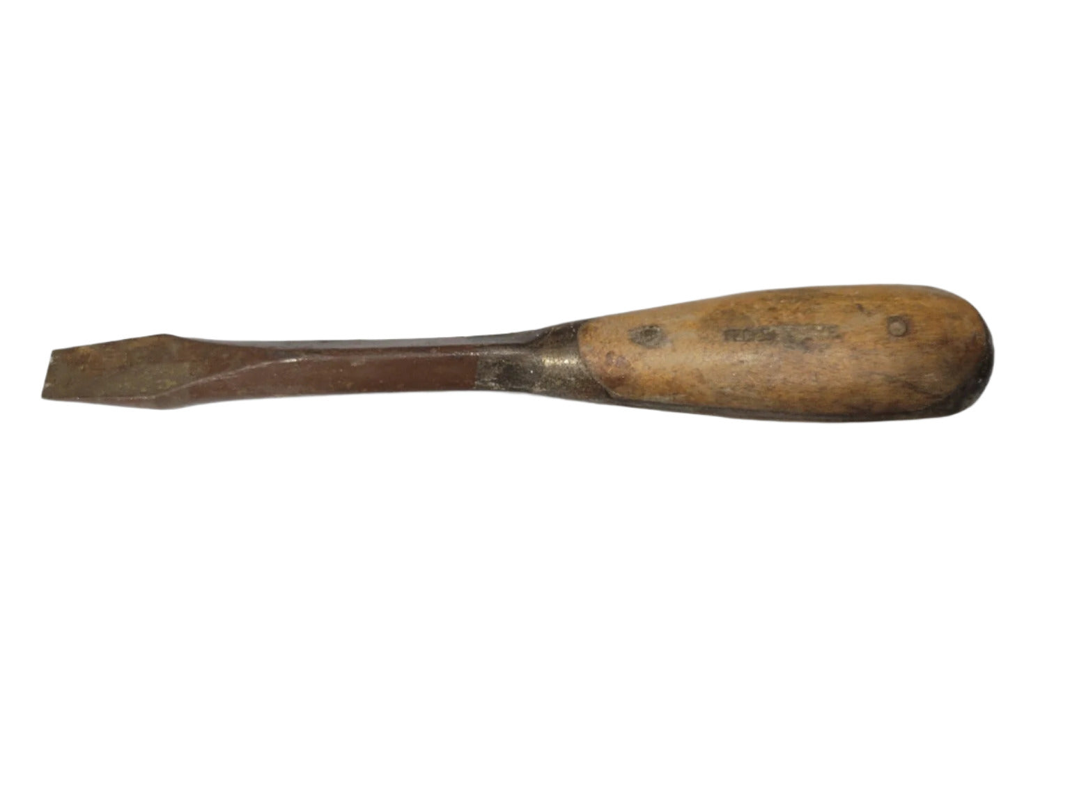 Vintage 9 ½" Wood Handle Flathead Screwdriver