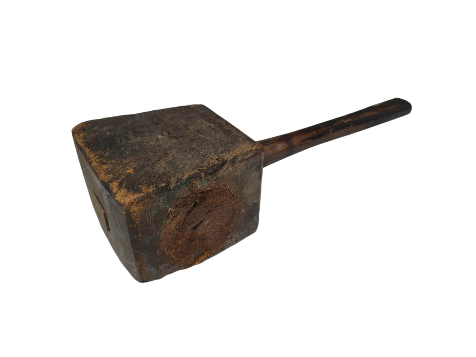 Antique Carpenter’s Wooden Mallet – 13 ½"