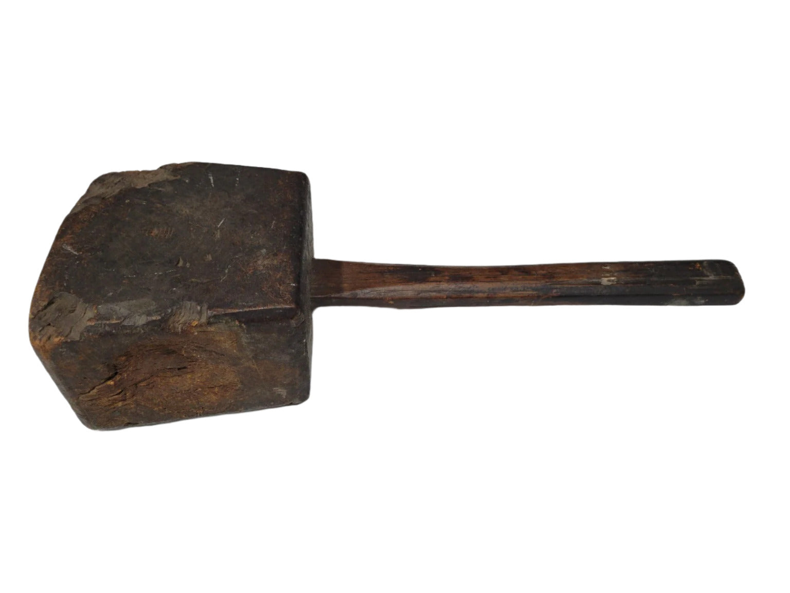Antique Carpenter’s Wooden Mallet – 13 ½"