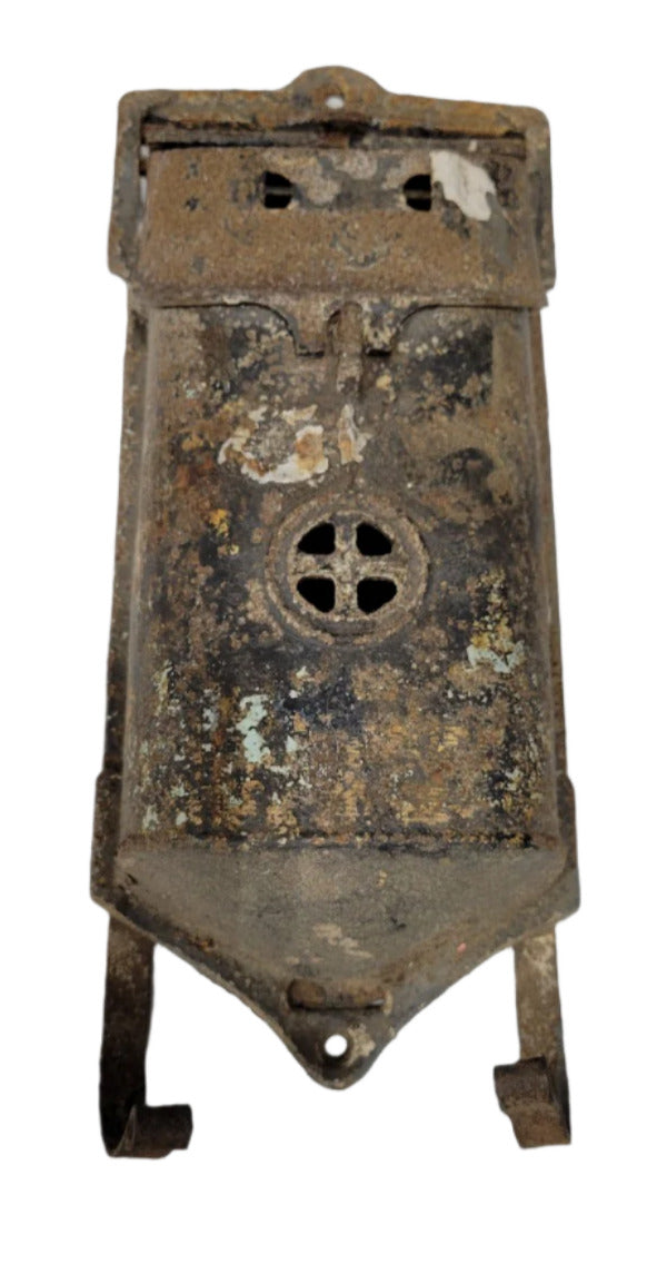 Antique Griswold Cast Iron Wall-Mount Mailbox – Model 106A