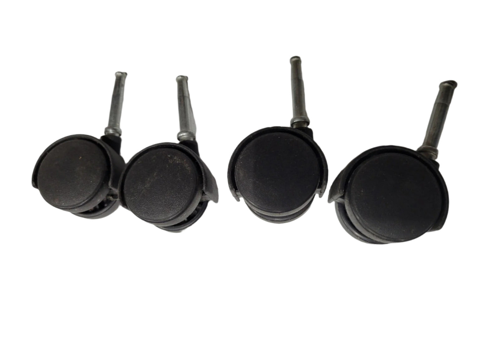 Set of 4 Office Chair Swivel Casters – 4" H x 2" W