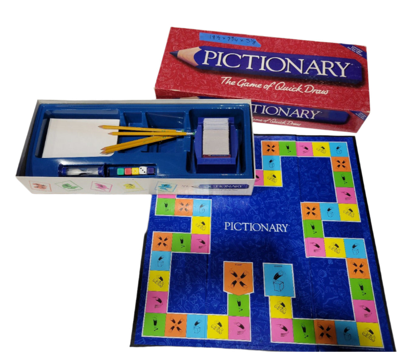 1997 Pictionary Board Game – Milton Bradley Edition