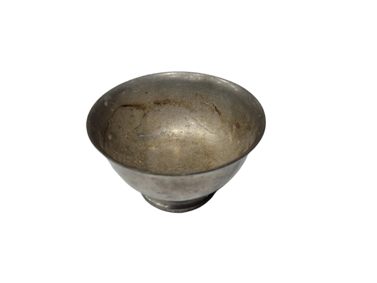 Vintage International Pewter Footed Bowl – 4" Diameter
