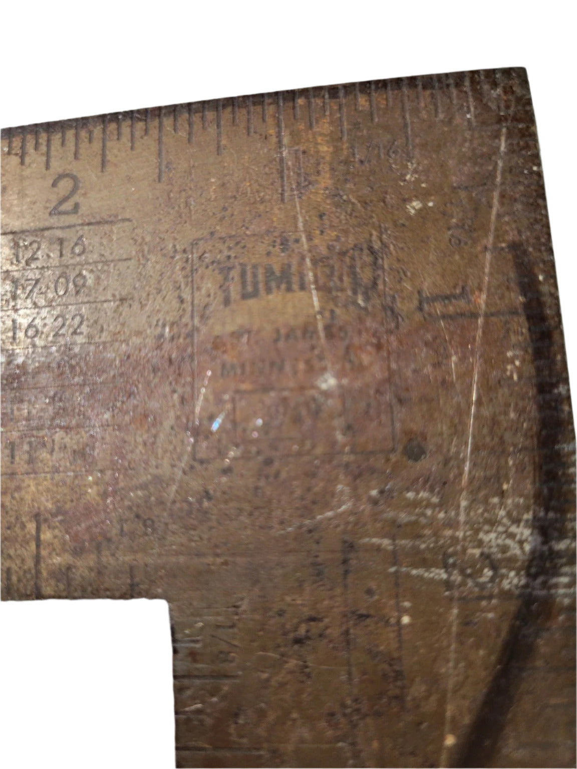 Vintage TUMICO Steel Carpenter’s Square – 24" x 16"