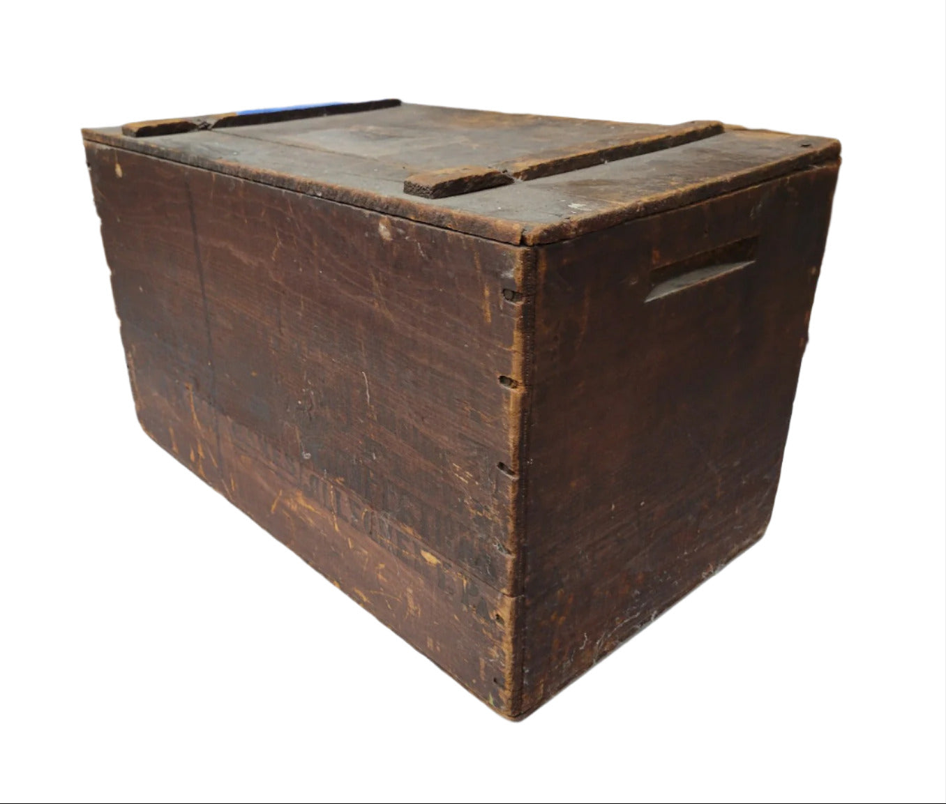 Antique Herd Bakery Wooden Crate with Label – Allegheny, PA