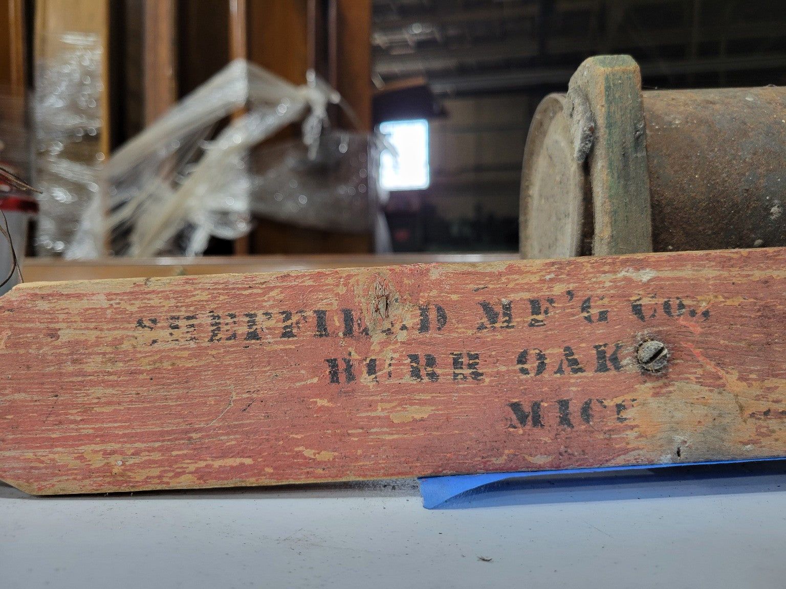 Antique “The American Standard” Cast Iron & Wood Squirrel Trap – Pat. 1898