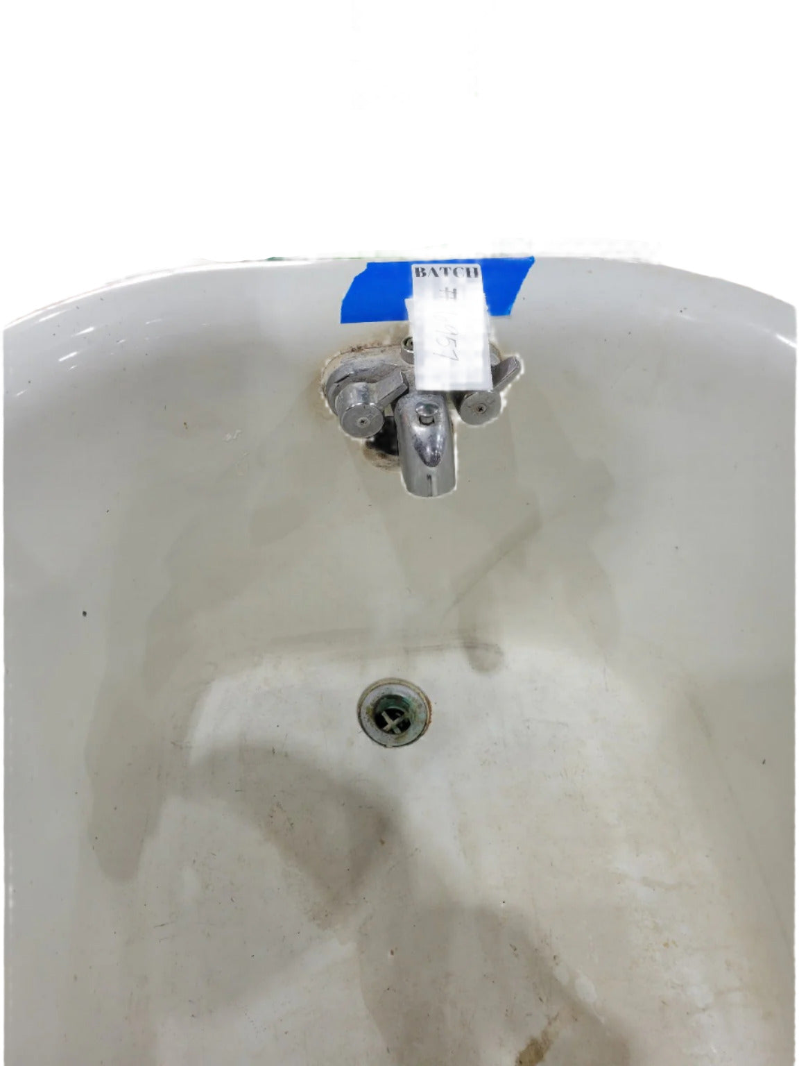 Antique Cast Iron Clawfoot Bathtub – 60" Salvaged Soaking Tub