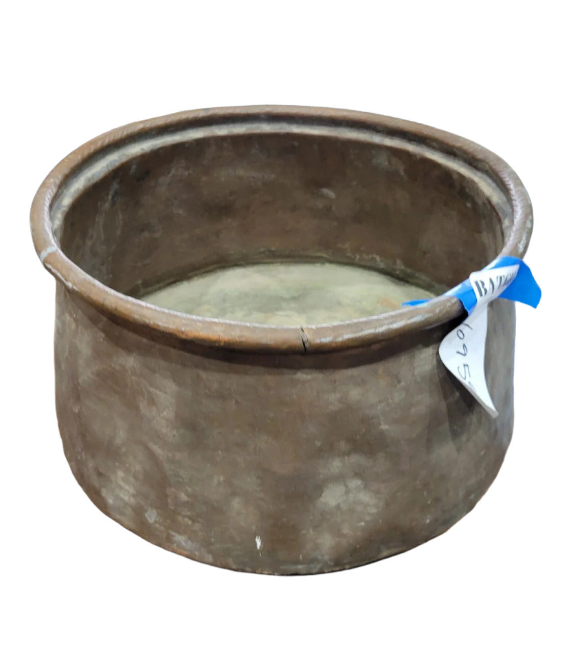 Antique Hand-Hammered Copper Pot