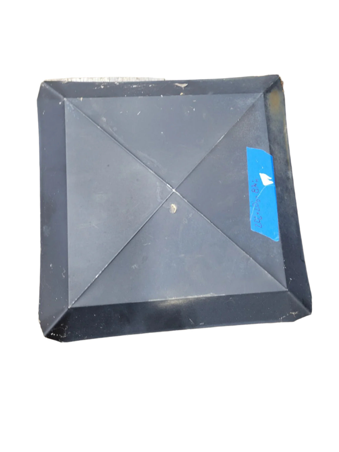 Vintage Steel Chimney Cap – 20" x 20" x 8¼"