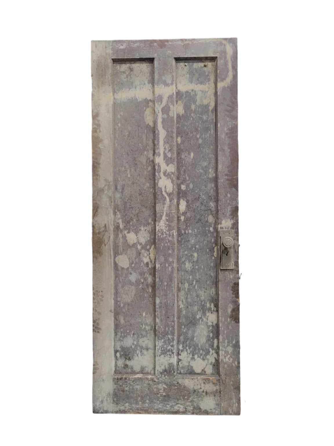 Antique 3-Panel Wood Door – 30" x 75 ¾" x 1 ½"