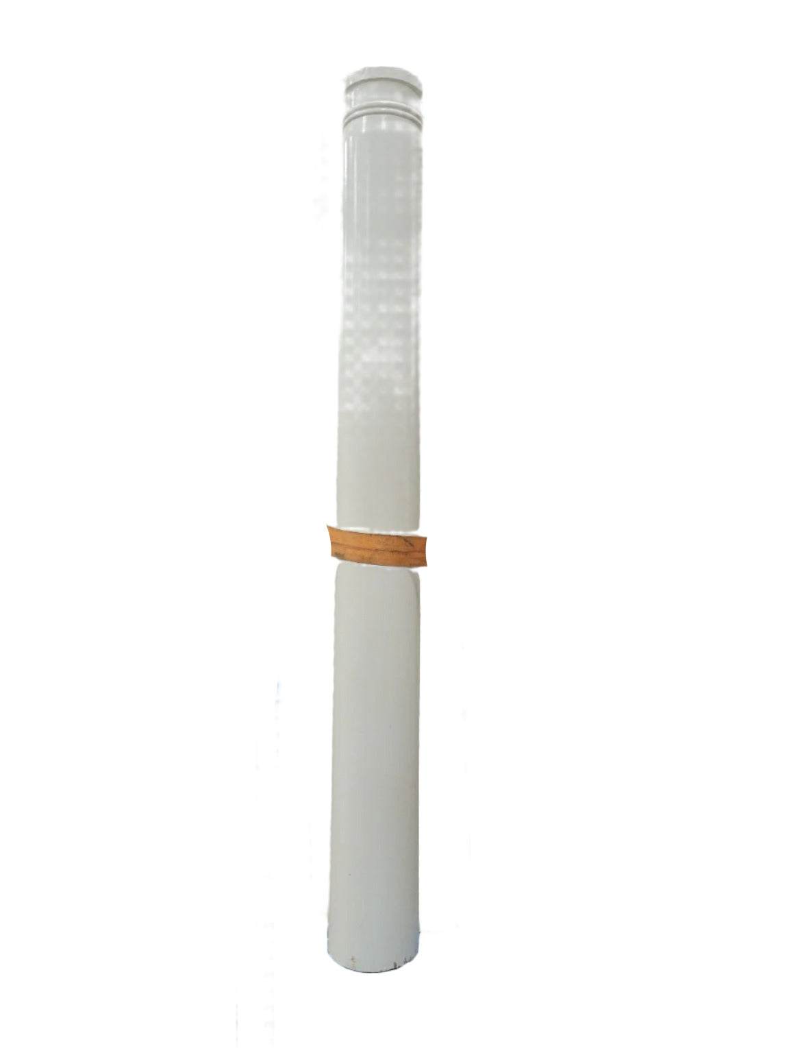 Single Painted Foam & Wood Column with Base Plate & Plinth – 9¼" Dia x 8' 7¼" H