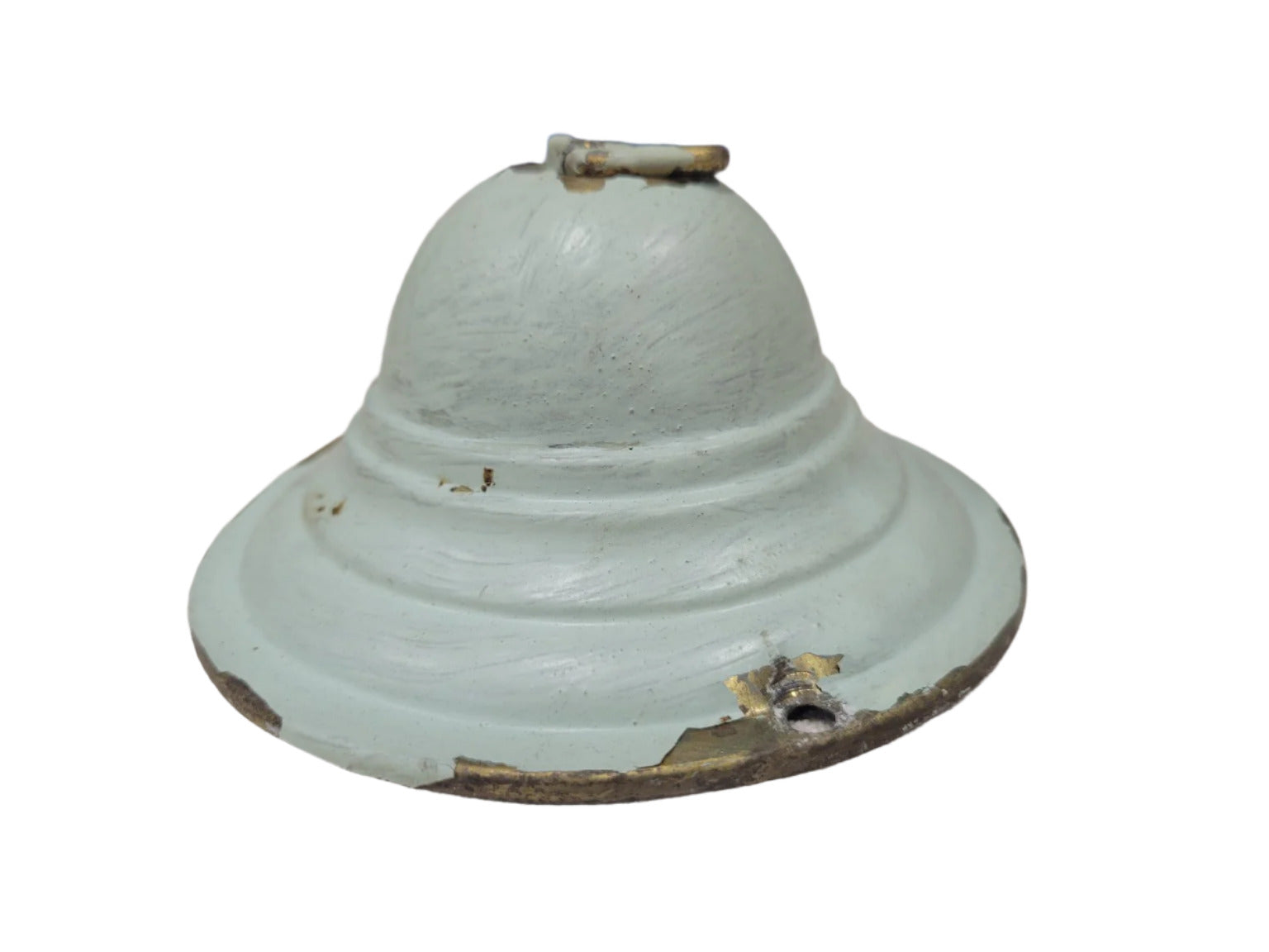 Vintage Brass Ceiling Canopy – 5" Diameter x 2 ¼" Tall