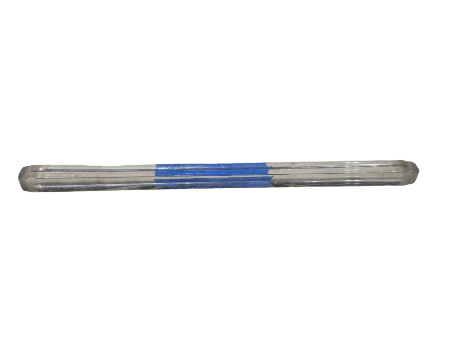 Clear Glass Towel Bar Rod – ⅞" Ø x 16 ⅝" L