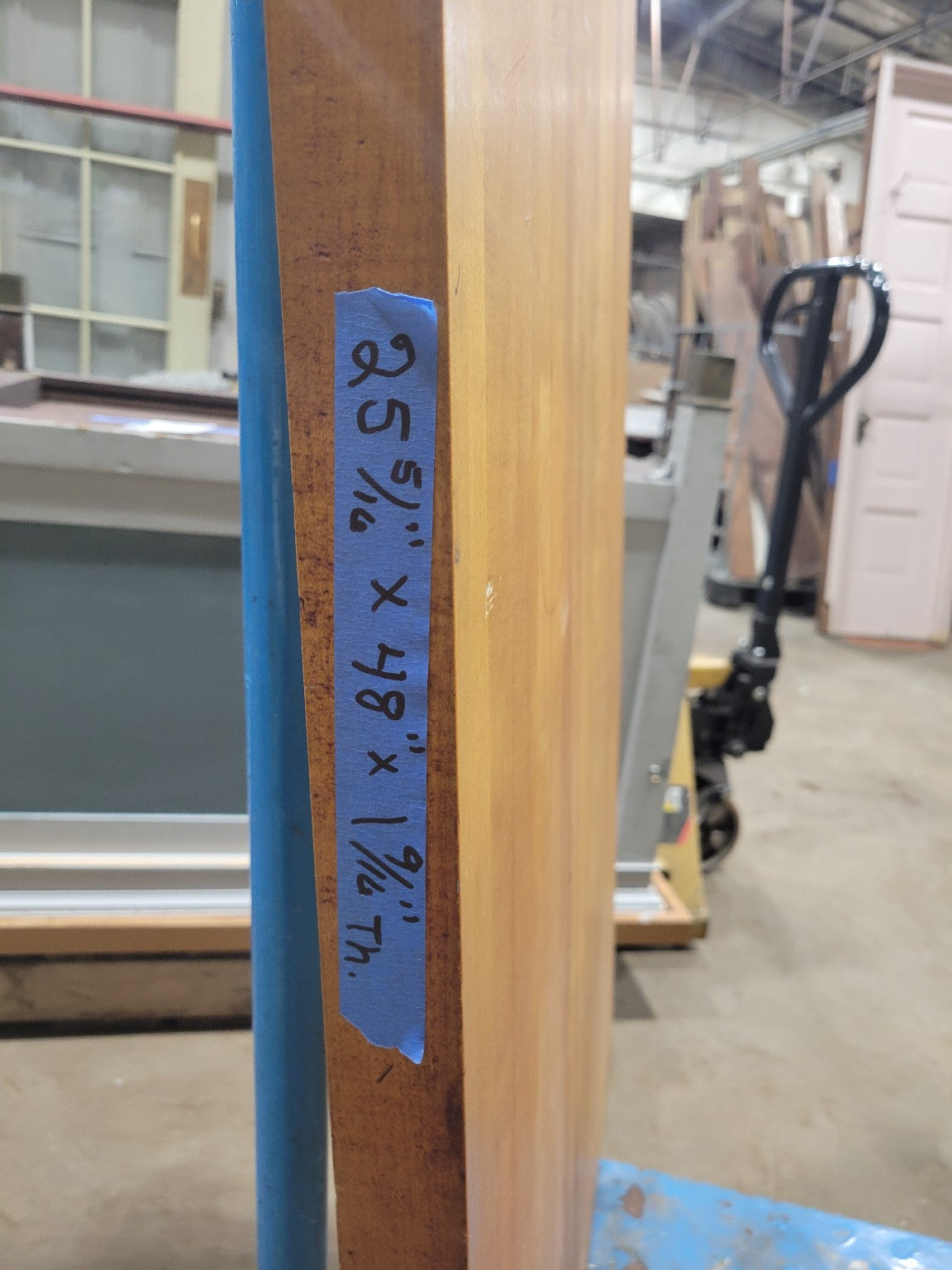 Wood Welded Maple Butcher Block Panel – 25 5/16" x 48 1/2" x 1 7/16"