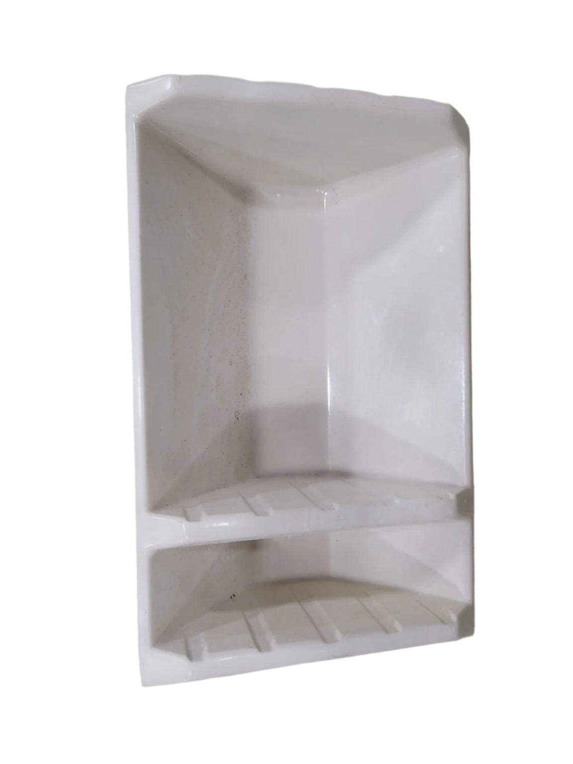 Vintage Composite Shower Soap Holder with Triple Shelf Niche