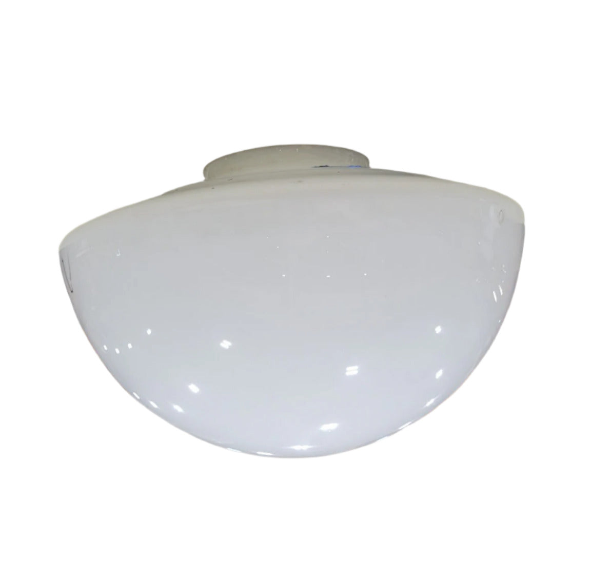 16" White Milk Glass Light Globe Shade