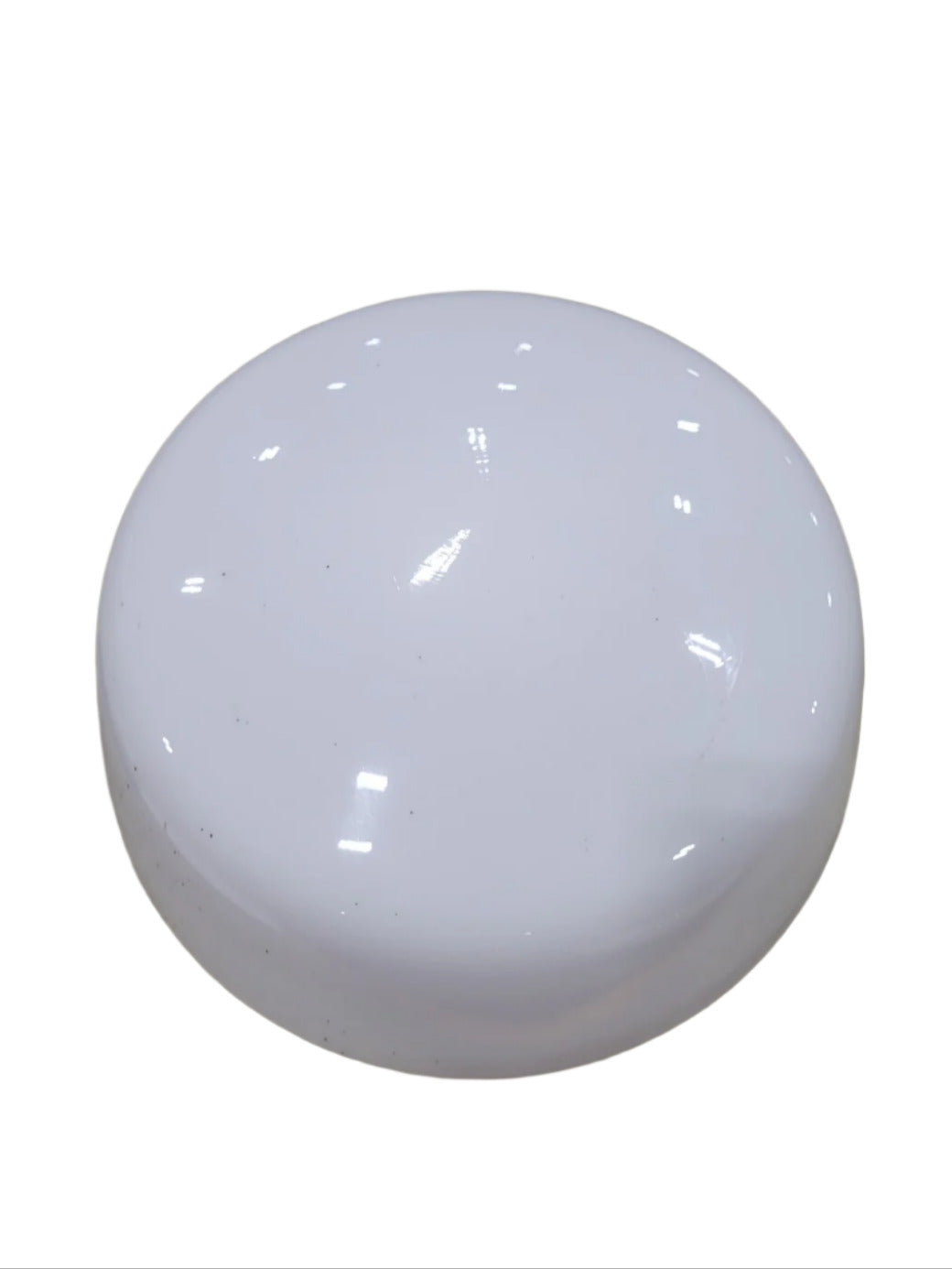 13" White Milk Glass Light Globe Shade
