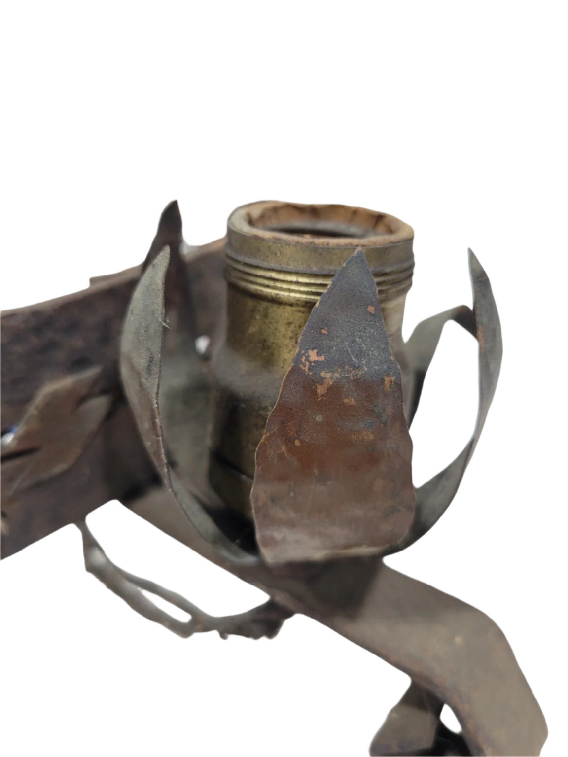 Antique Wrought Iron 4-Light Chandelier – Bryant Sockets