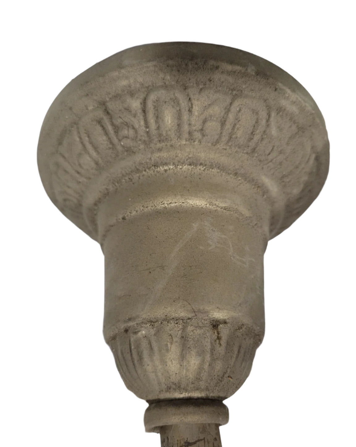 Vintage Brass 5-Light Chandelier – Urn Form with Scroll Arms