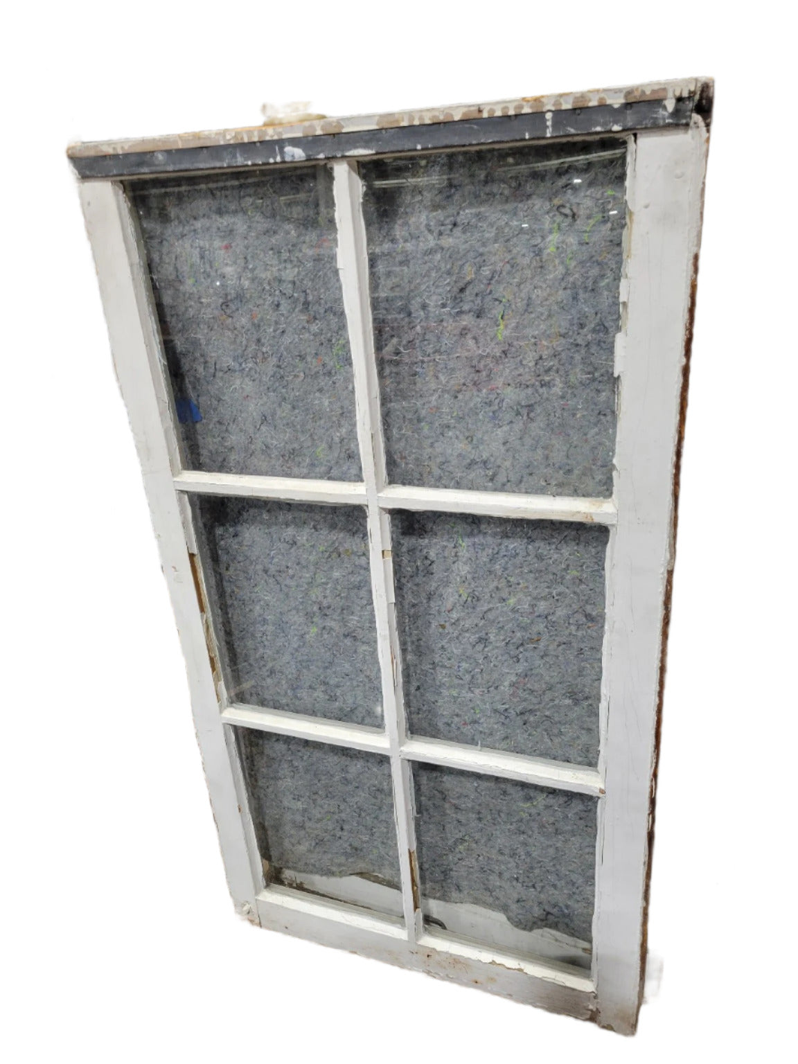 Antique 6-Pane Window Sash – 24 ½" W x 43 5/8" T
