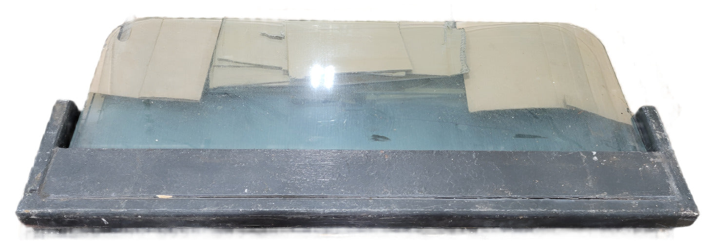 Oversized Industrial Steel and Glass Transom Window – Salvaged from Jacobs Pavilion, Cleveland