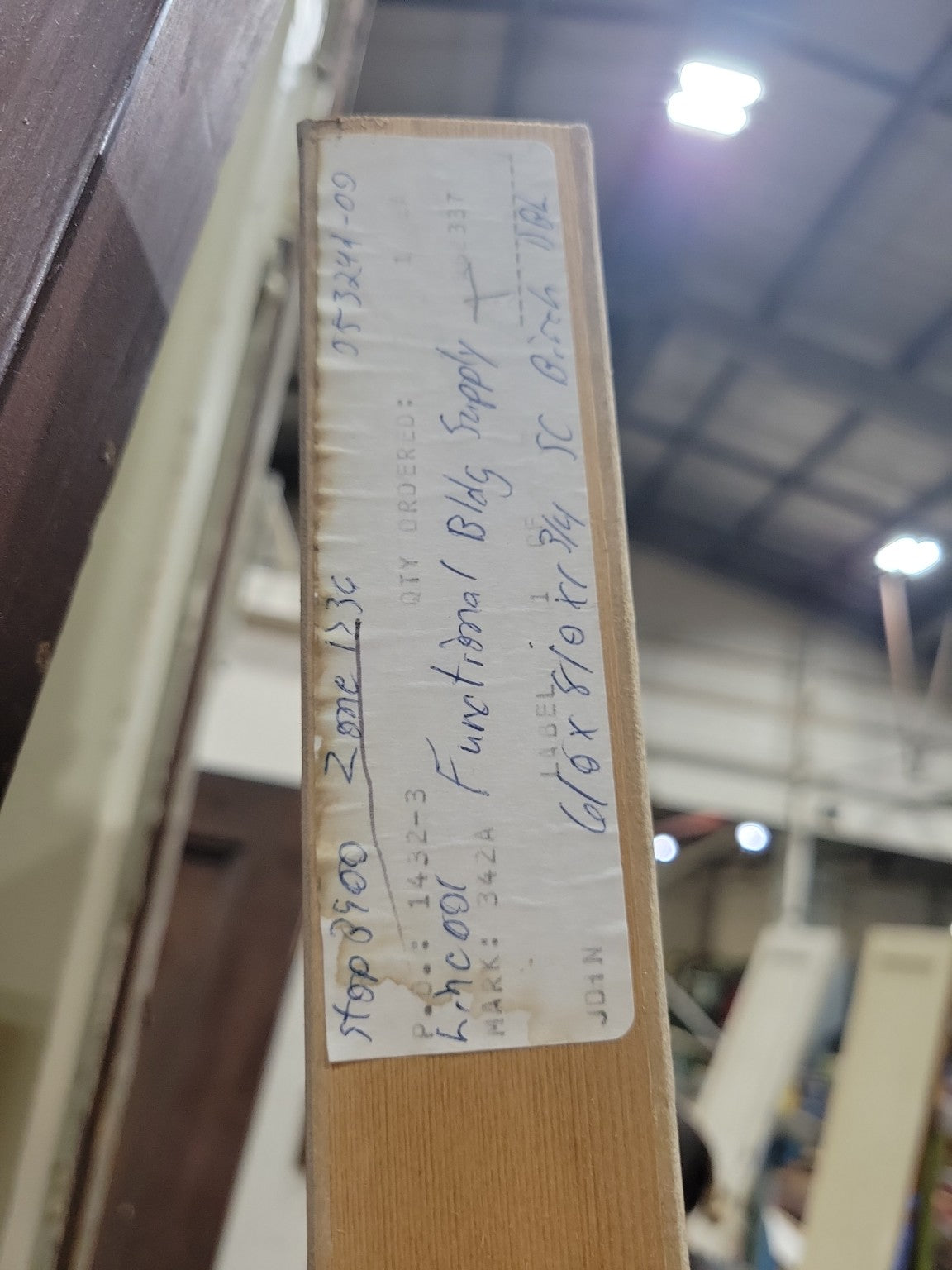 Flush Birch Veneer Interior Door – 39" x 81 ¾" (T)