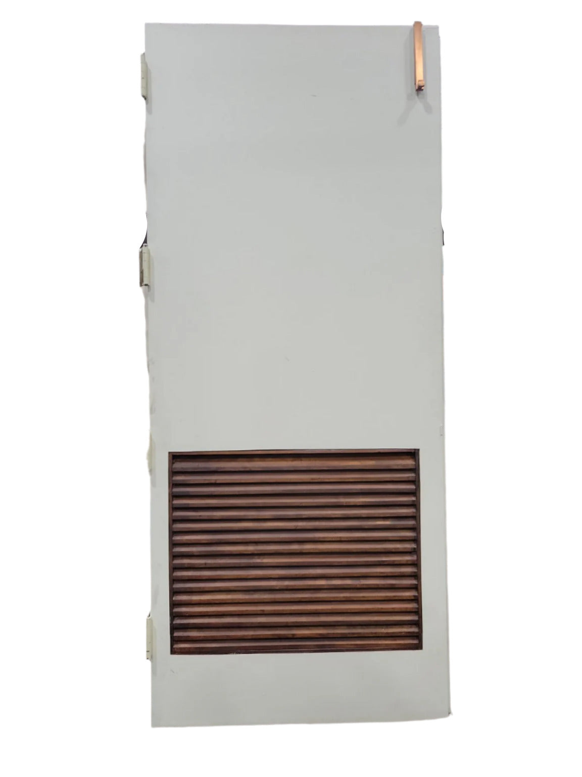 Painted Solid Core Door with Louvered Vent – 35 5/8" x 83 ¾" (H)