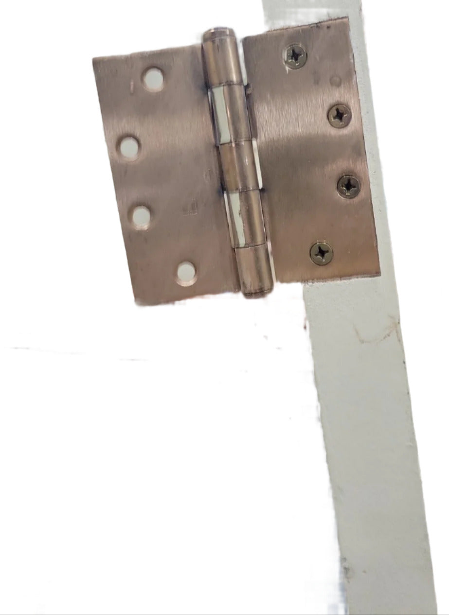 Solid Commercial Door with Brass Push Plate – 36" W x 80" T (OO)