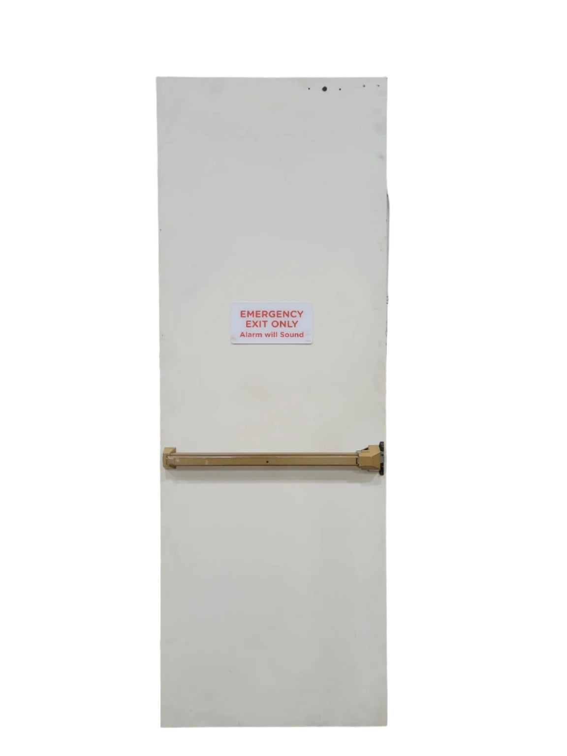 Steel Commercial Fire-Rated Exit Door – 33 ⅞" W x 95 ¼" T (X) AS IS