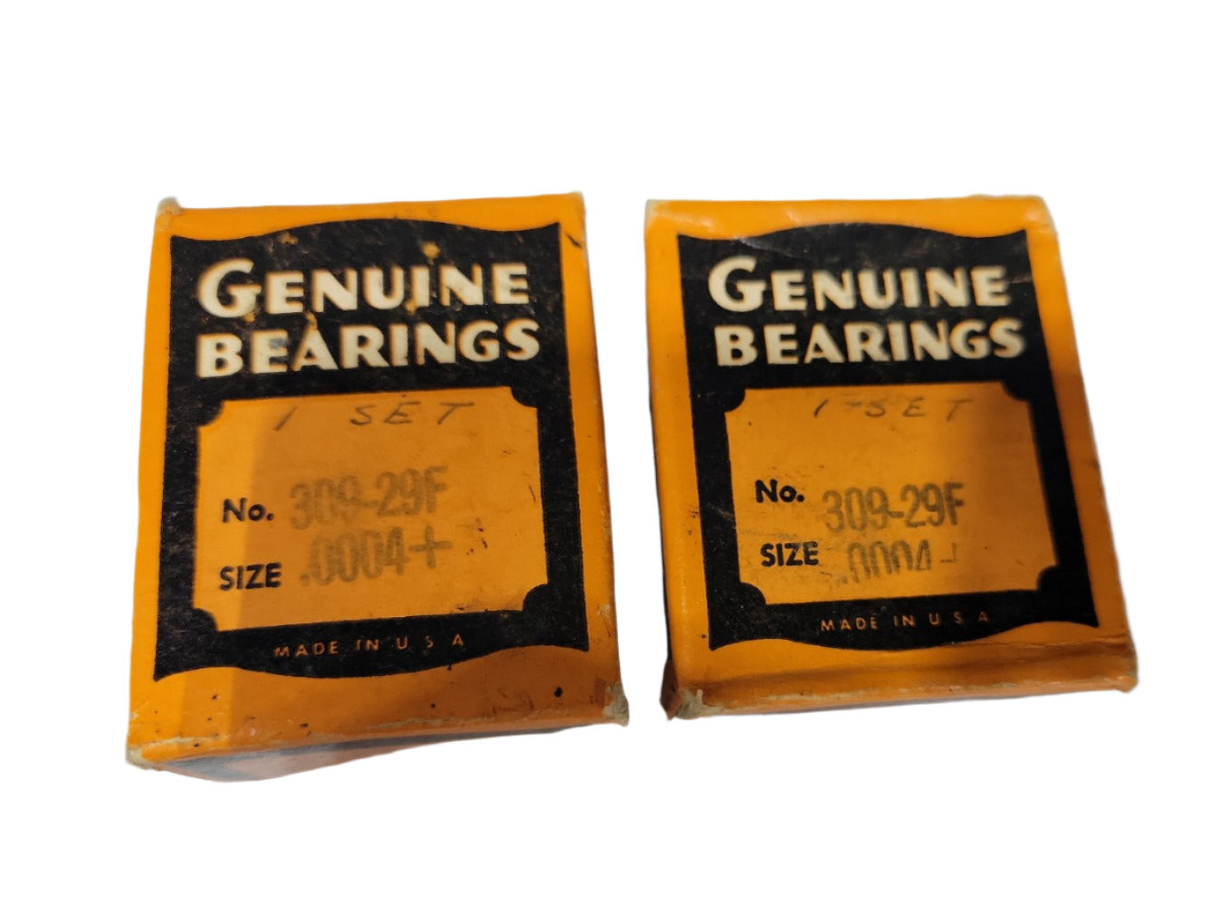 Vintage Harley-Davidson Genuine Bearings – NOS 309-29F Roller Sets Size .0004+