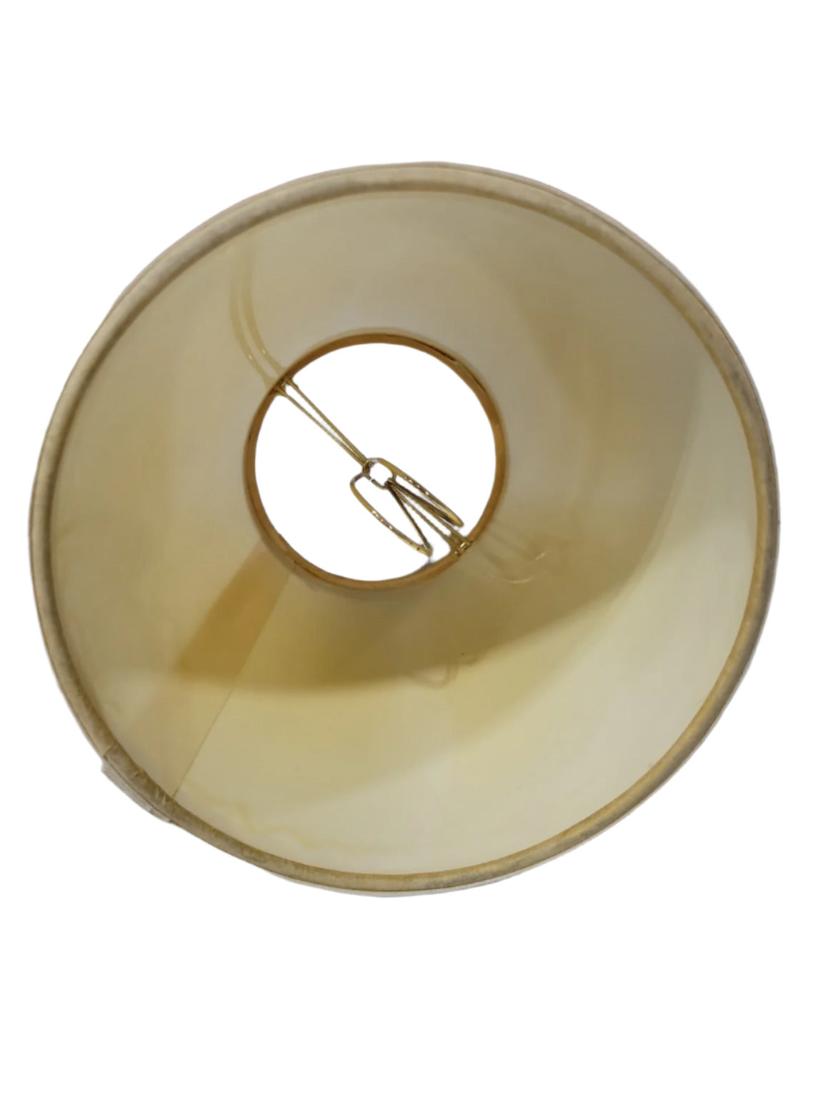 Set of 3 Cream Fabric Lamp Shades – 6" Diameter x 5 ½" T