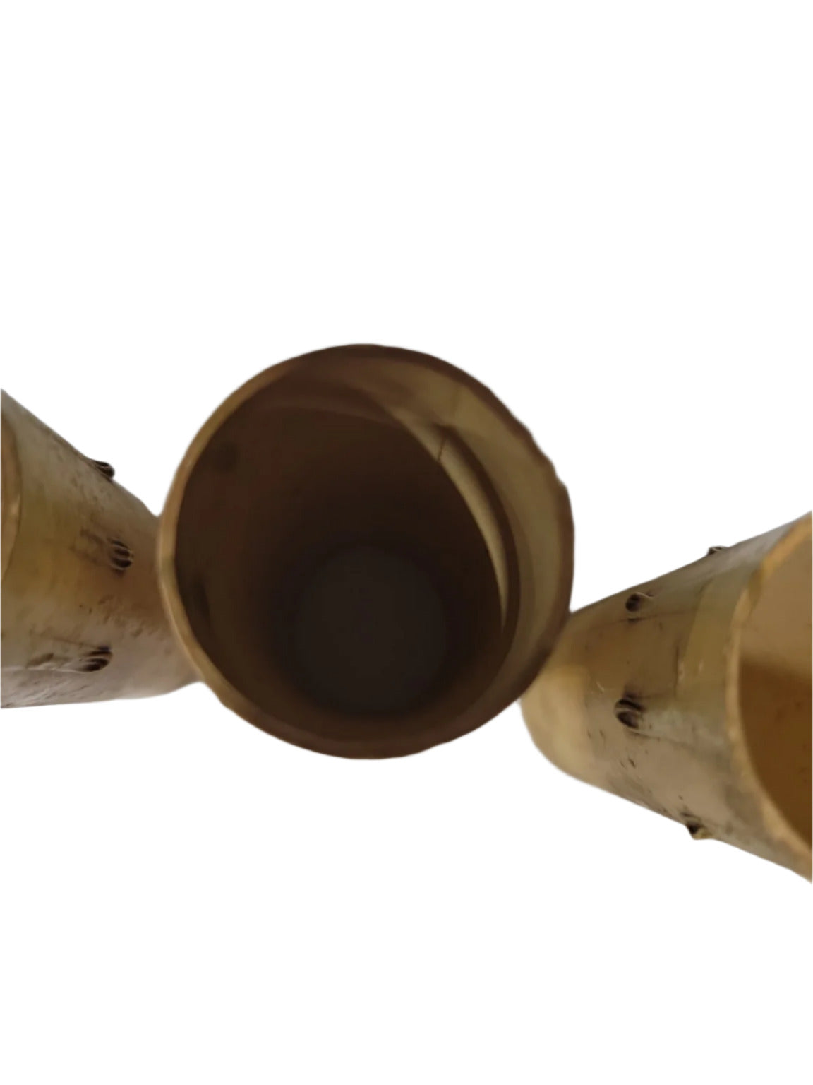 Set of 8 Drip-Style Candelabra Sleeves – 4" H x 1 ⅜" Ø