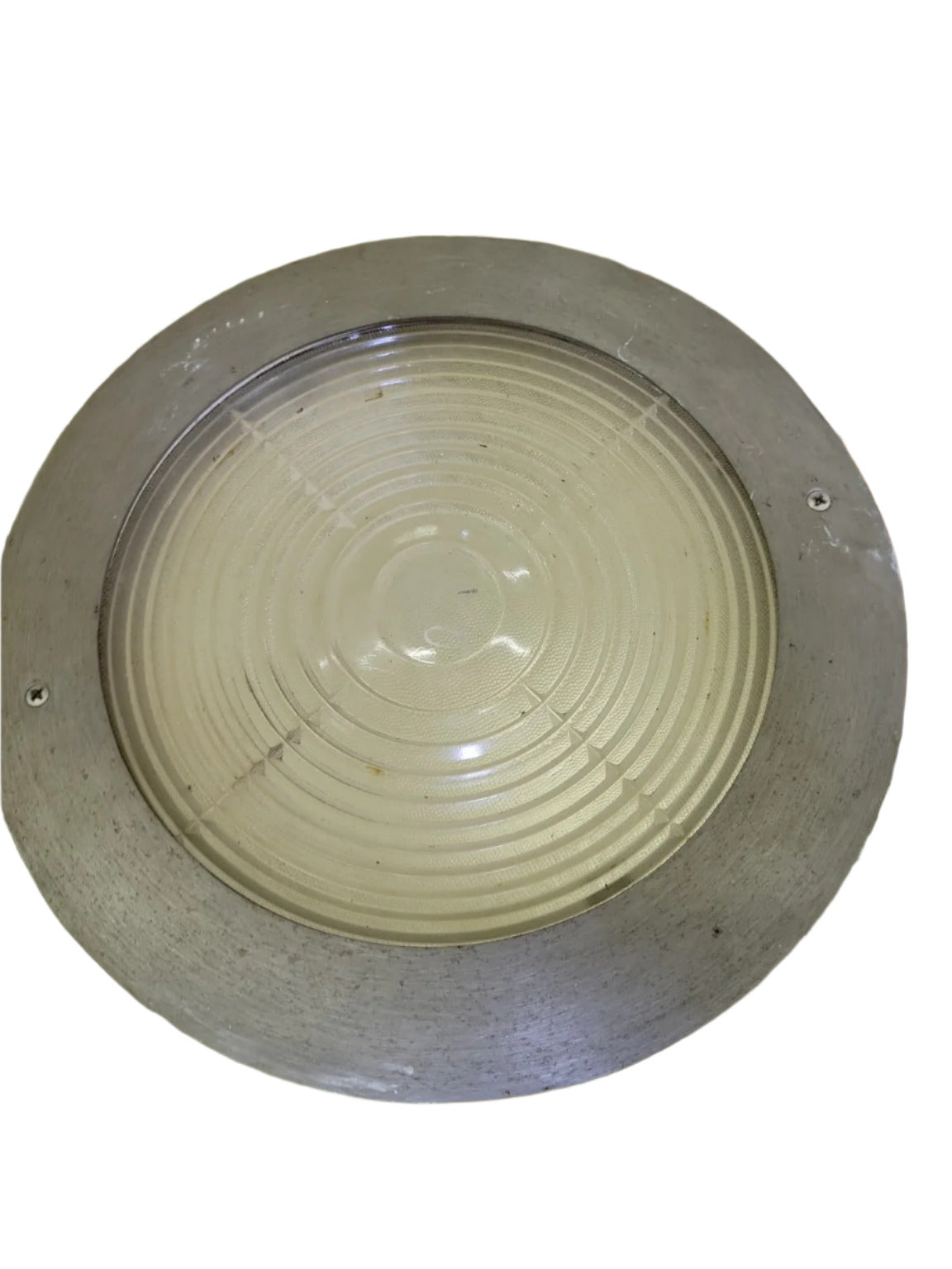Vintage Industrial Ceiling Light Fixture – 13" Diameter