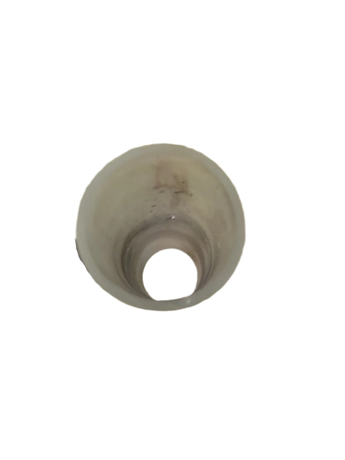 Set of 4 Frosted Glass Cylinder Light Shades – 2" Outer Diameter x 7 ½" Height
