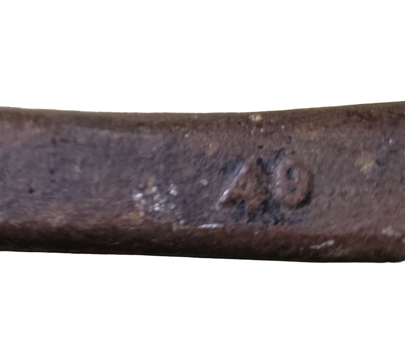 Vintage 9 ½" Combination Wrench – Marked “49”