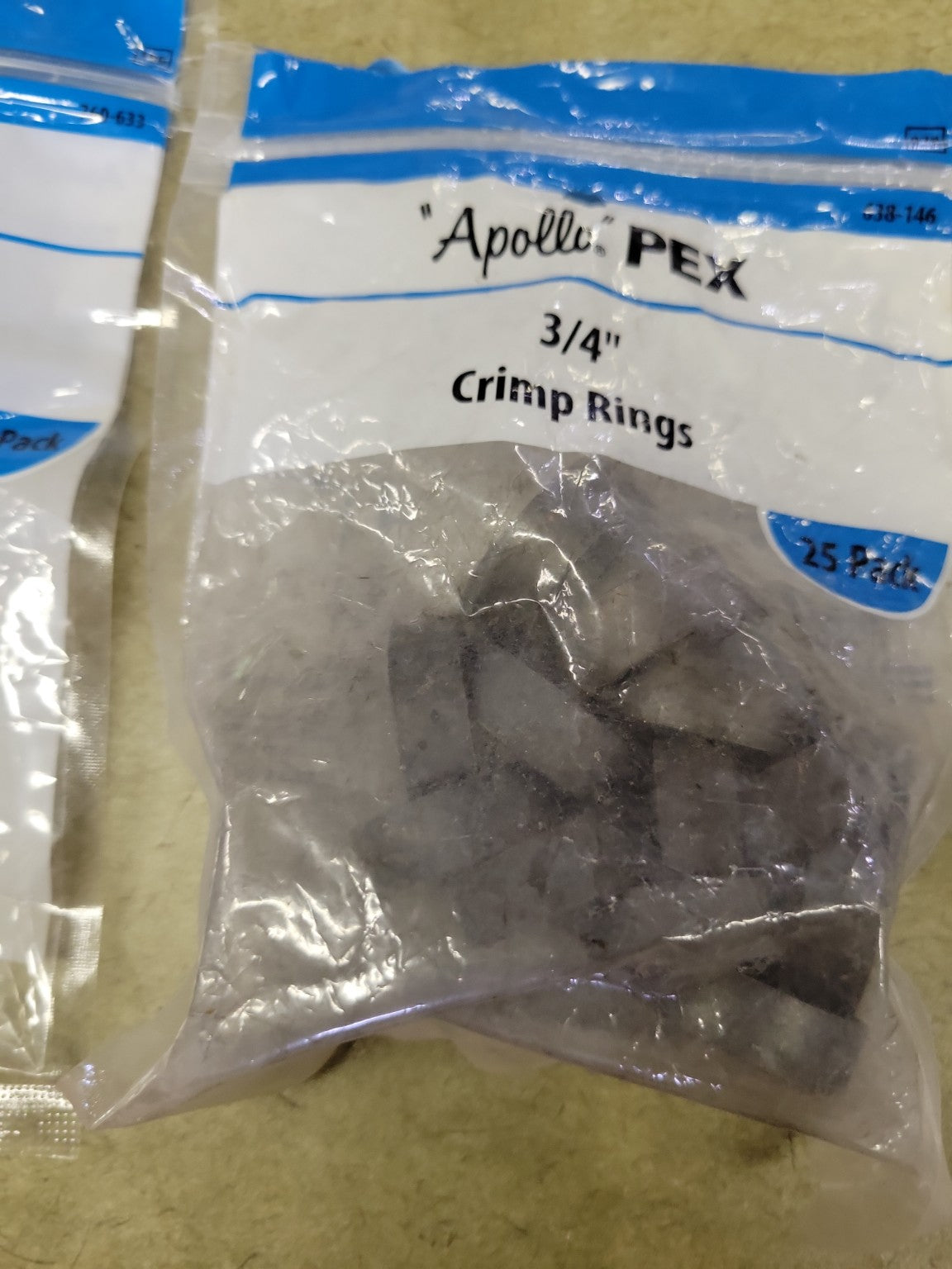 Apollo PEX Plumbing Fittings – Lot of 4 Packs