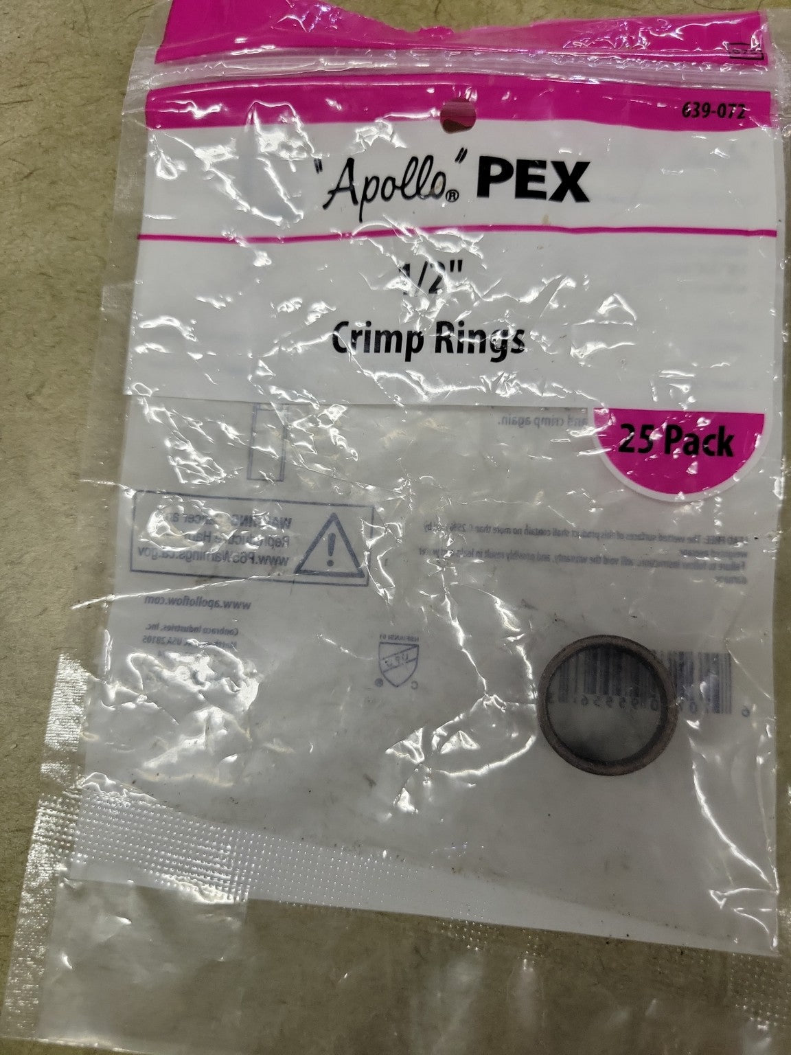 Apollo PEX Plumbing Fittings – Lot of 4 Packs