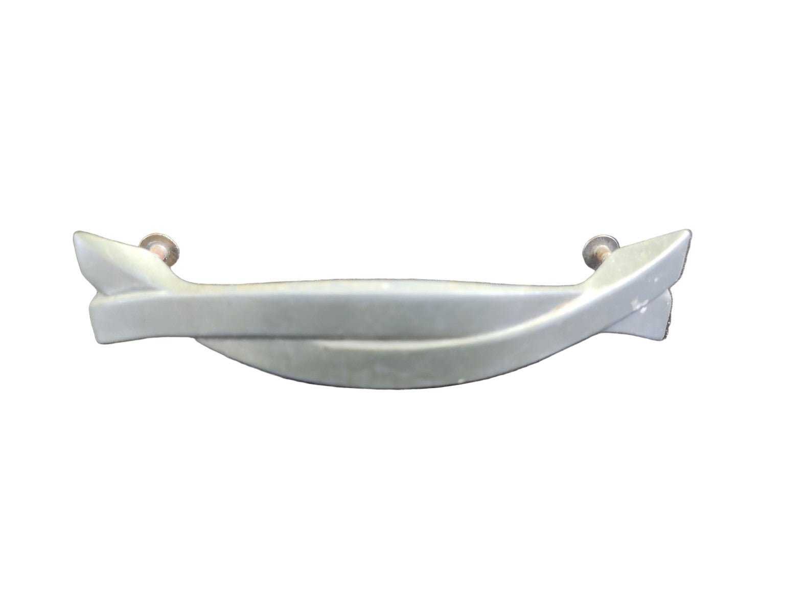 Vintage Mid-Century Modern Aluminum Drawer Pull – 5"