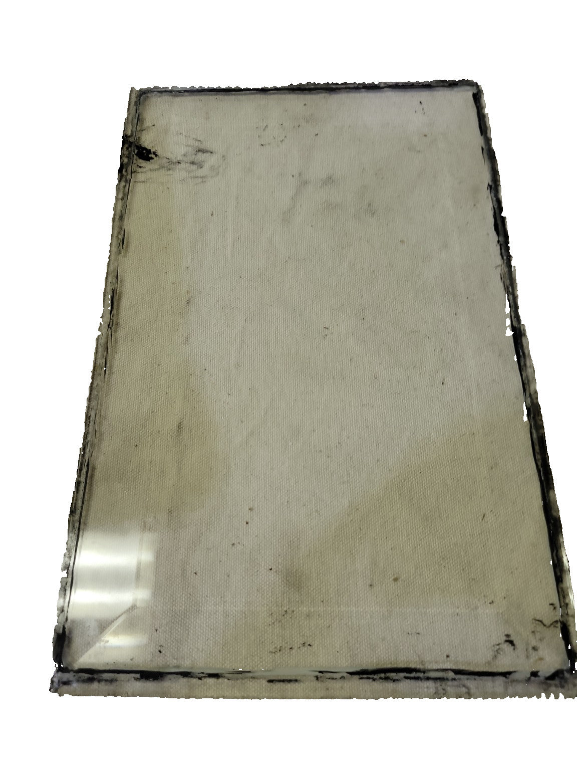 Beveled Glass Panel – Clear, Rectangular