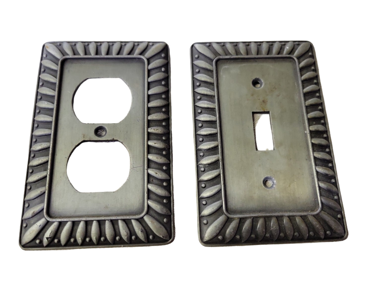 Vintage Decorative Outlet and Switch Plate Covers – Set of Two, 3" x 5"