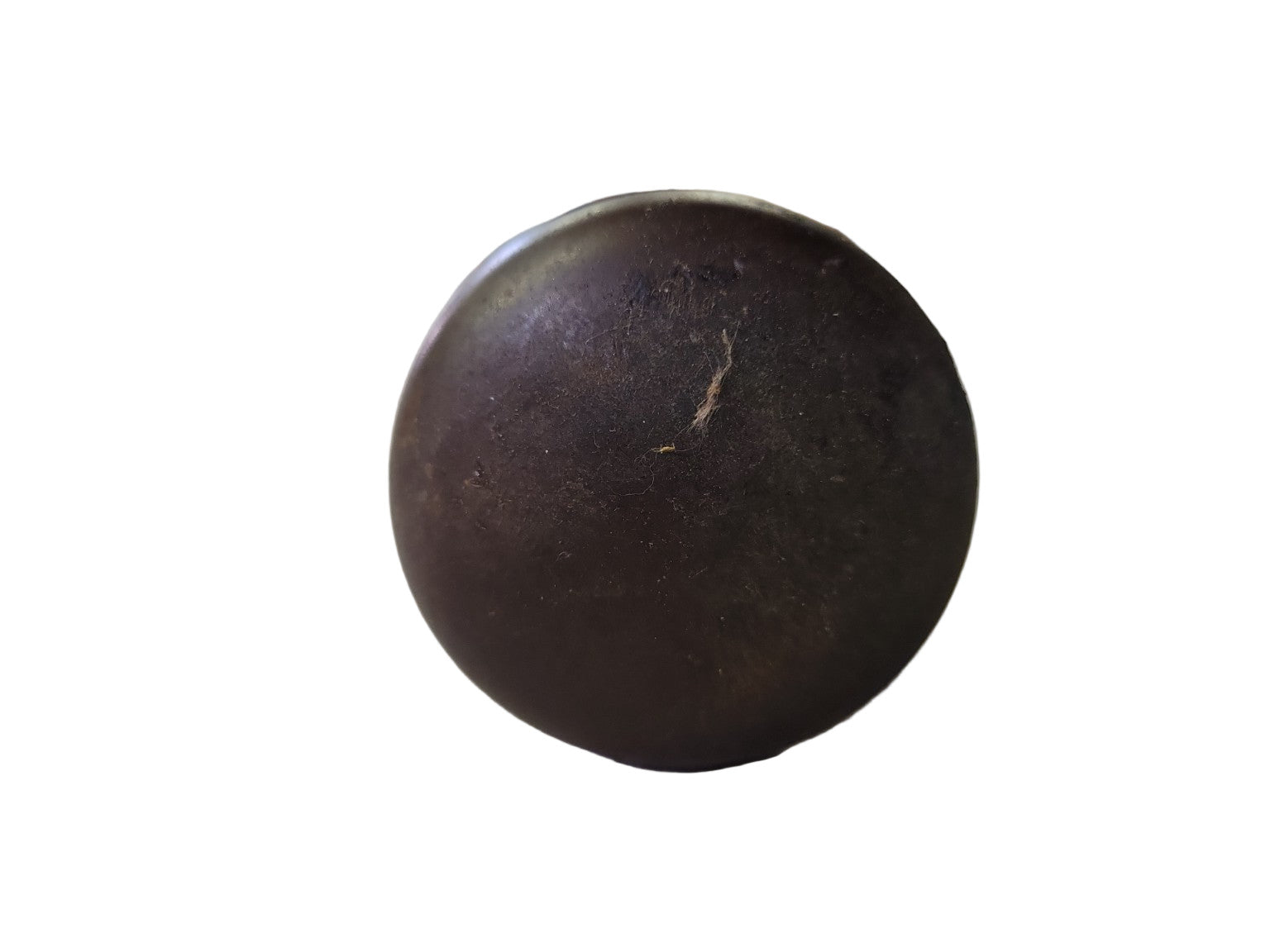 Antique Bronze-Finish Steel Door Knob Set – 2" Diameter x 4 1/2"