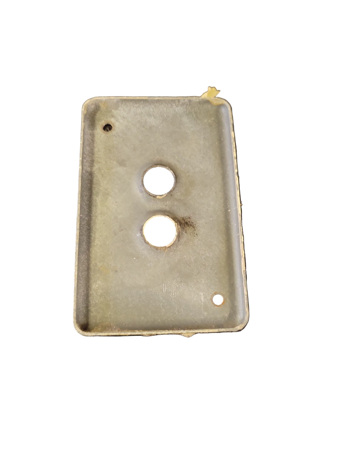 Vintage 2-Hole Metal Switch Plate Cover – Salvaged Steel