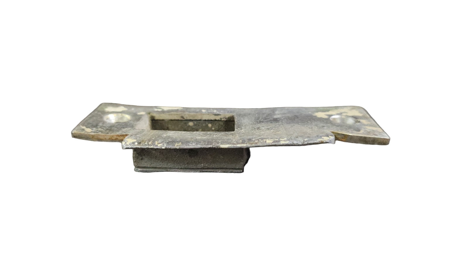 Vintage Steel Strike Plate – 3 ⅞" L x 1 ¼" W (Stamped 1456 RH)