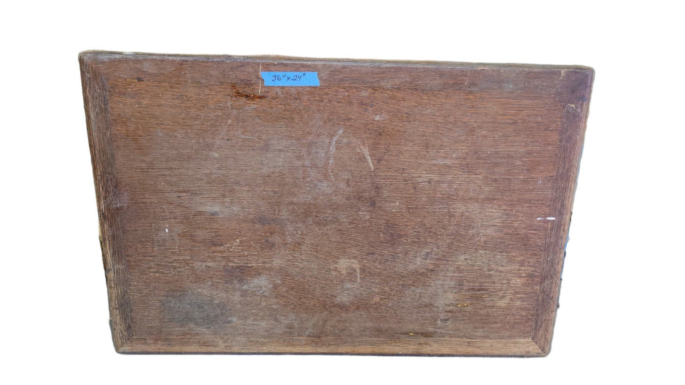Vintage Rectangular Wood Tabletop