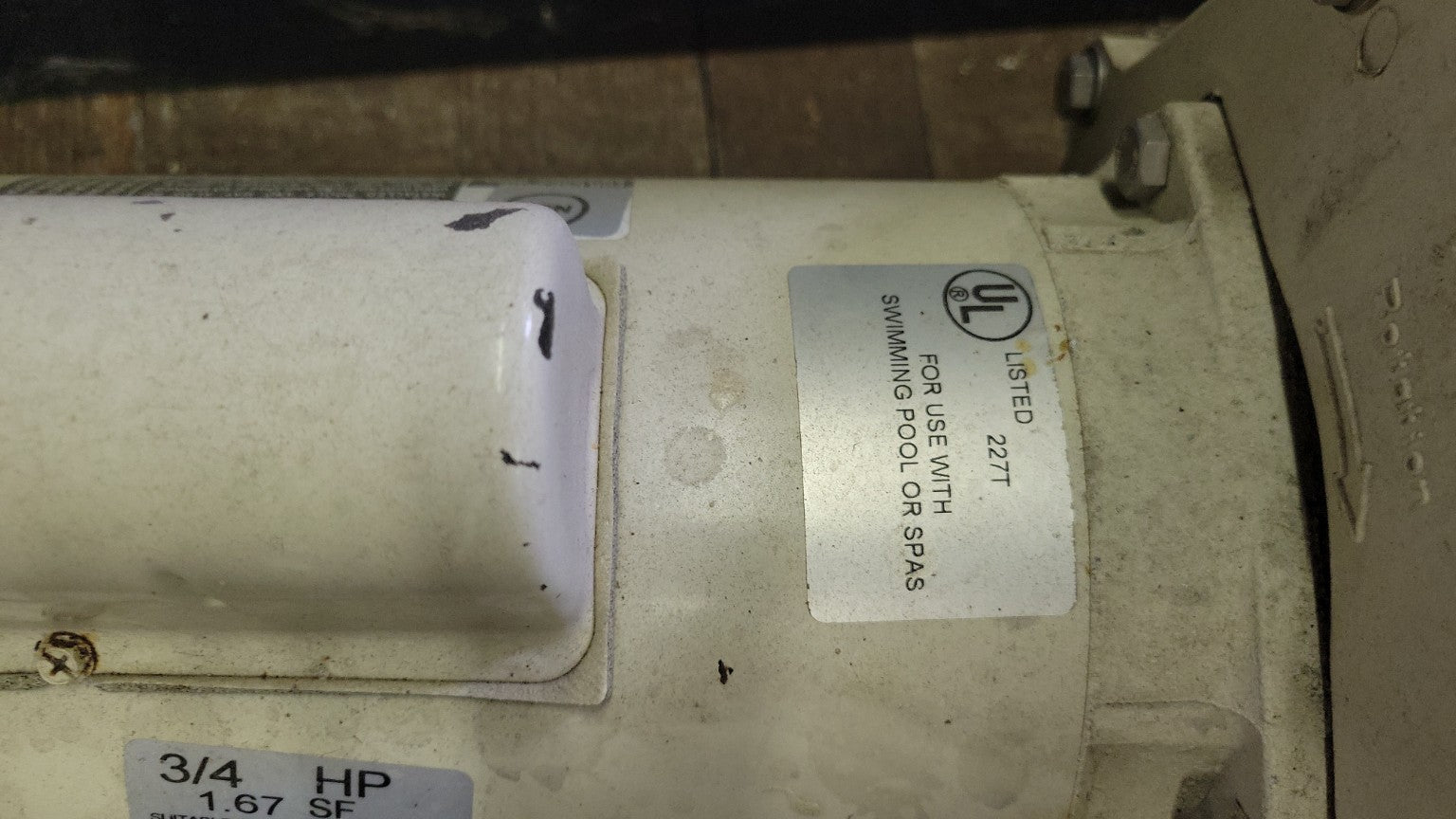 Century Centurion Pool & Spa Pump with A.O. Smith Motor– 3/4 HP
