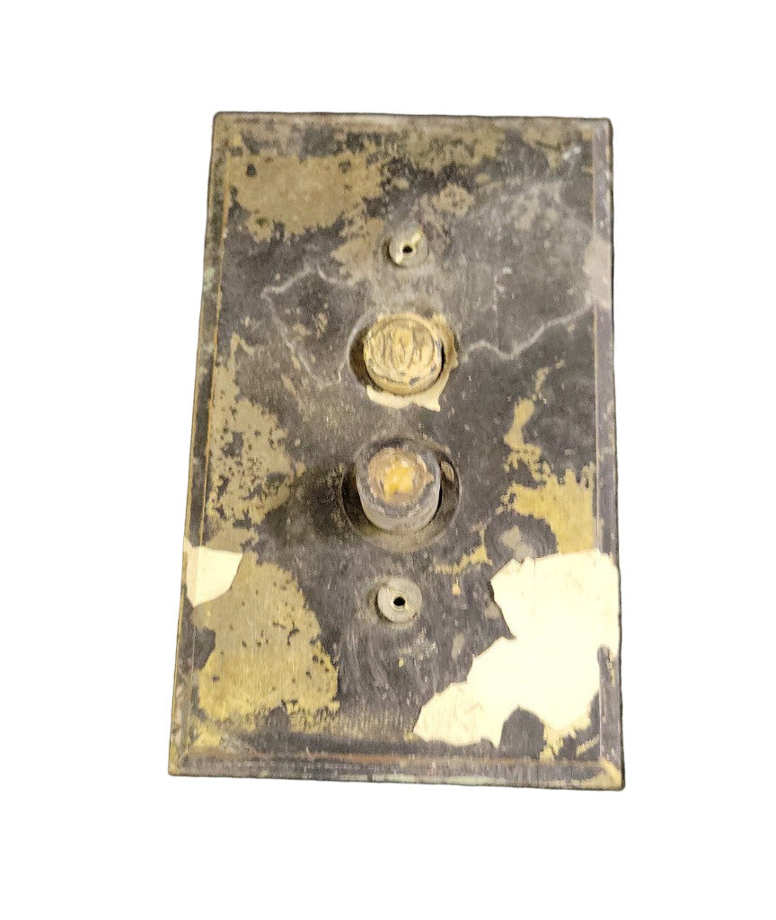 Complete Vintage OTIS Elevator Control & Hardware Set – 6 Pieces – Mid-20th Century