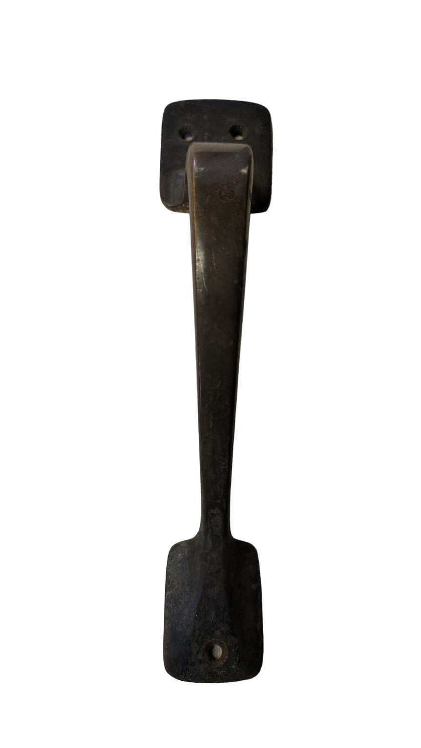 Vintage Solid Brass Commercial Door Pull Handle – 9¾″
