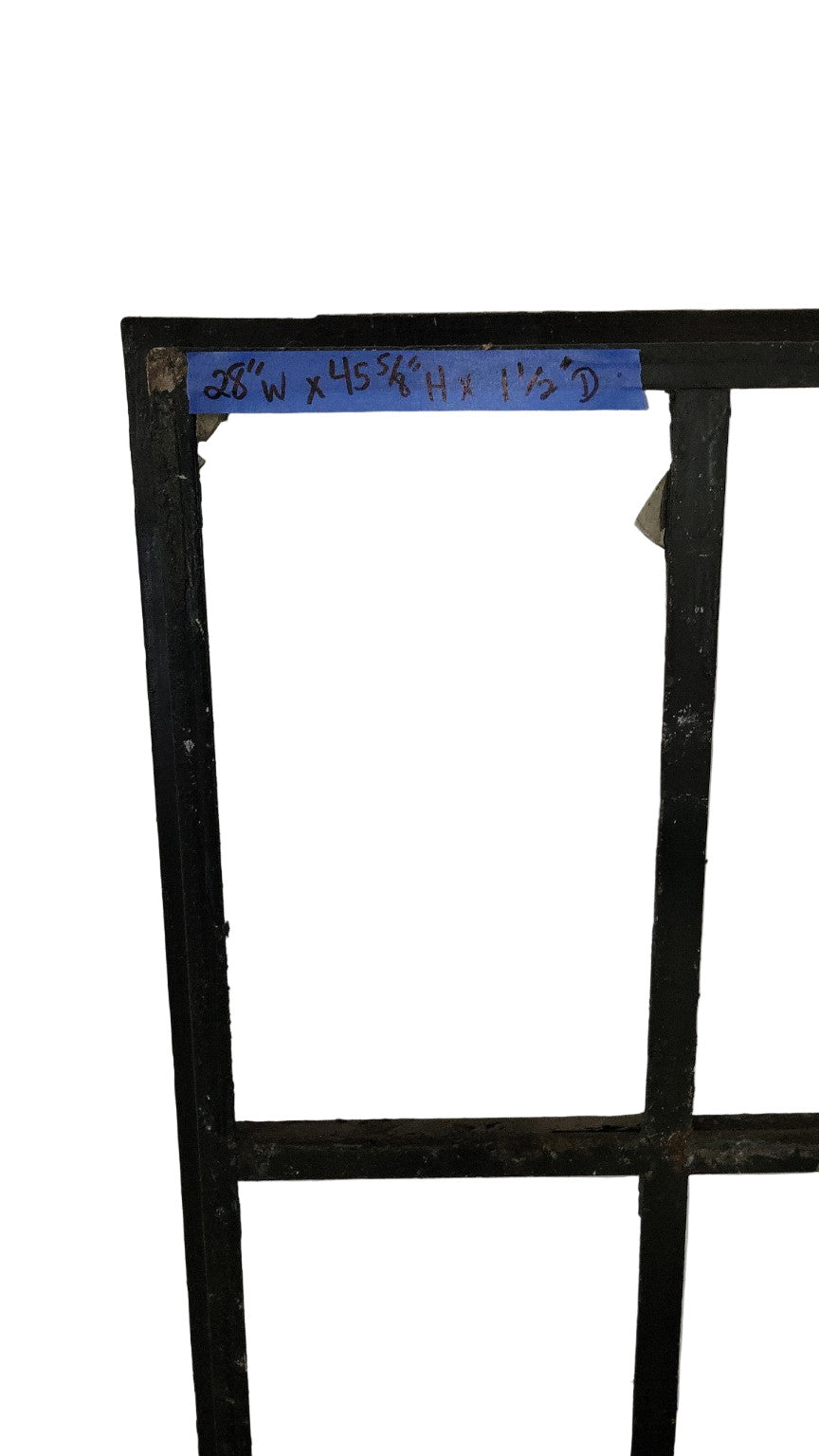 Antique Steel Casement Window with Latch – 9 Lite