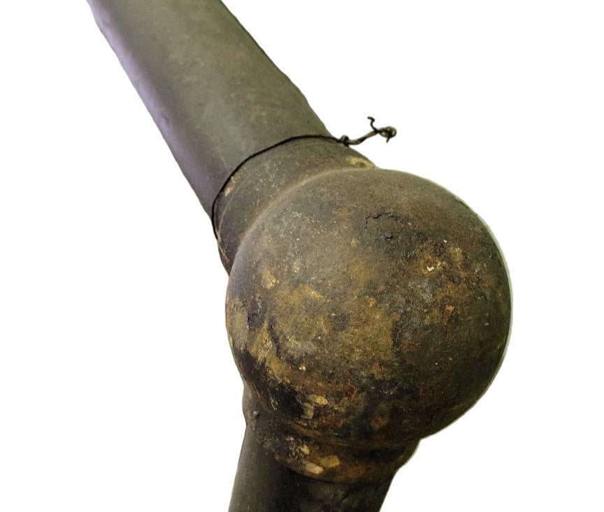 Industrial Black Pipe Guardrail – 36" W x 41 ½" H